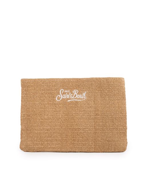 Pochette Straw Pouch Mc2 Saint Barth | STRAW POUCH00160H DAISY 12 EMB